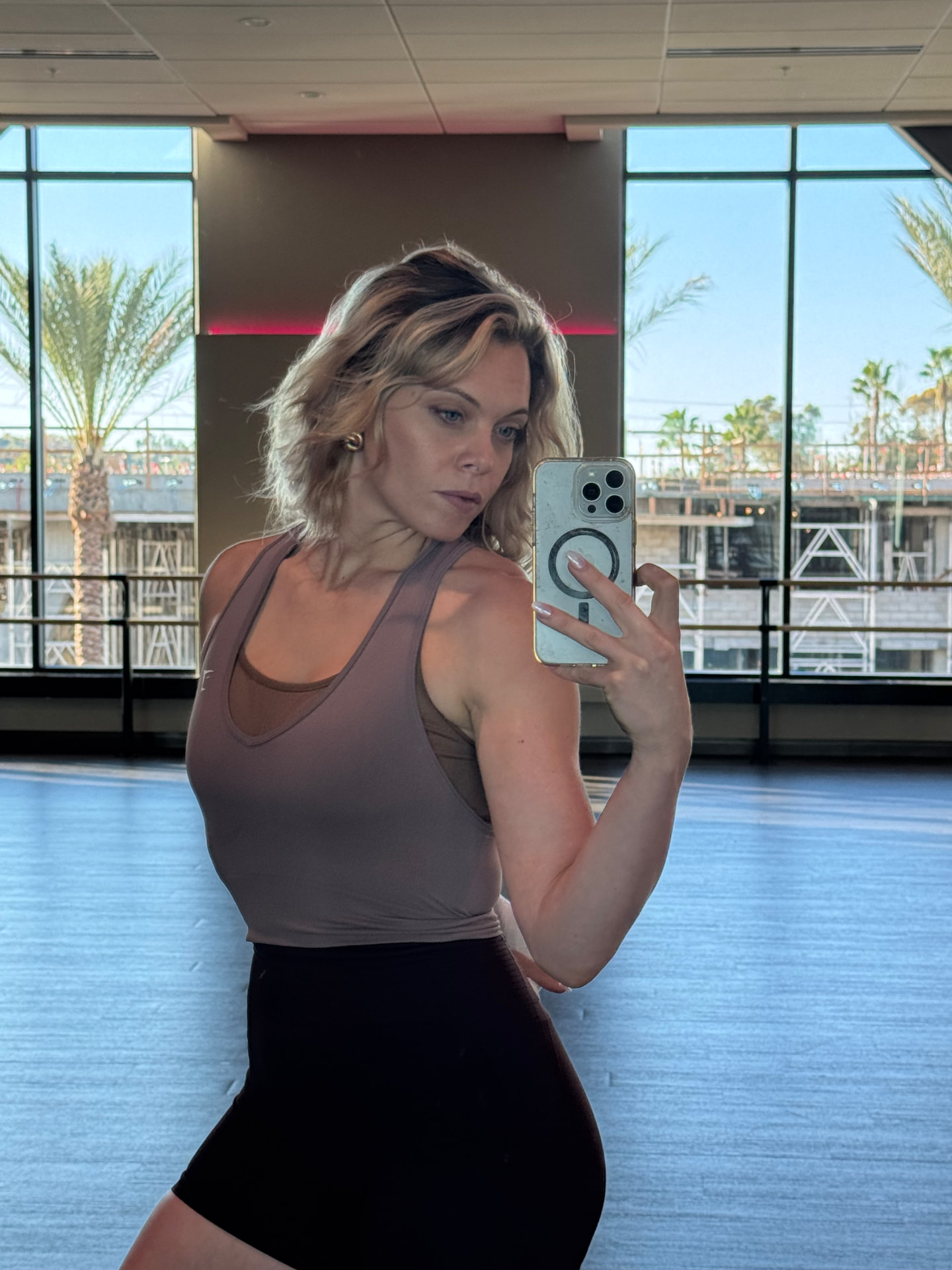 Katie Delaney today in the studio